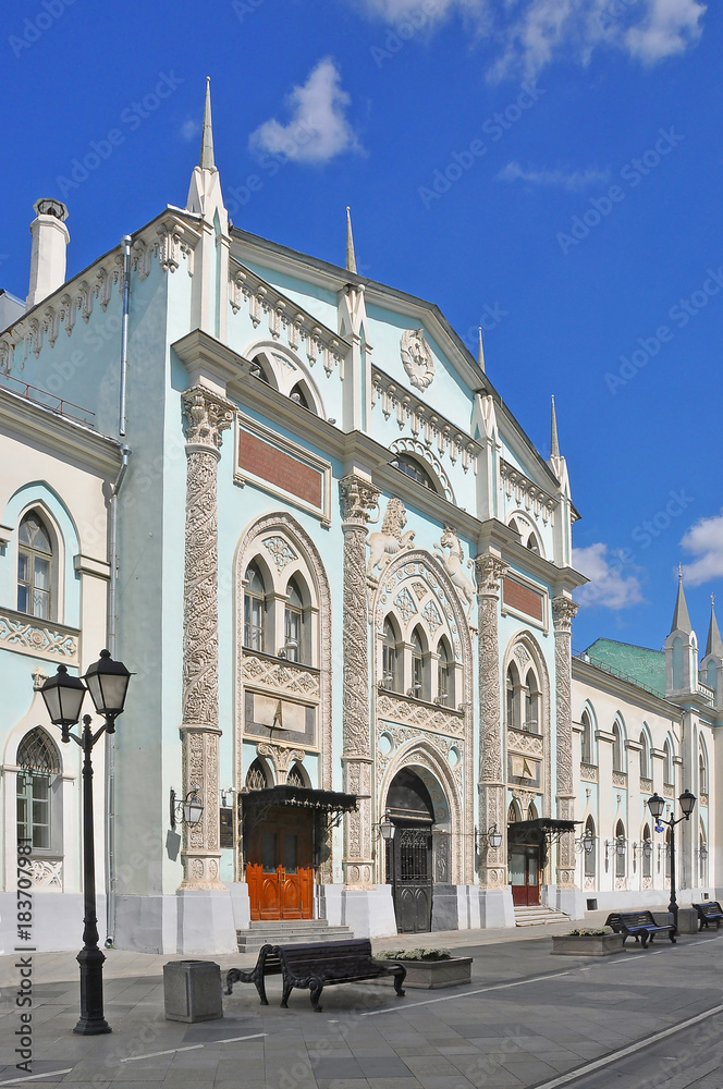 Moscow. The building of the architectural Institute