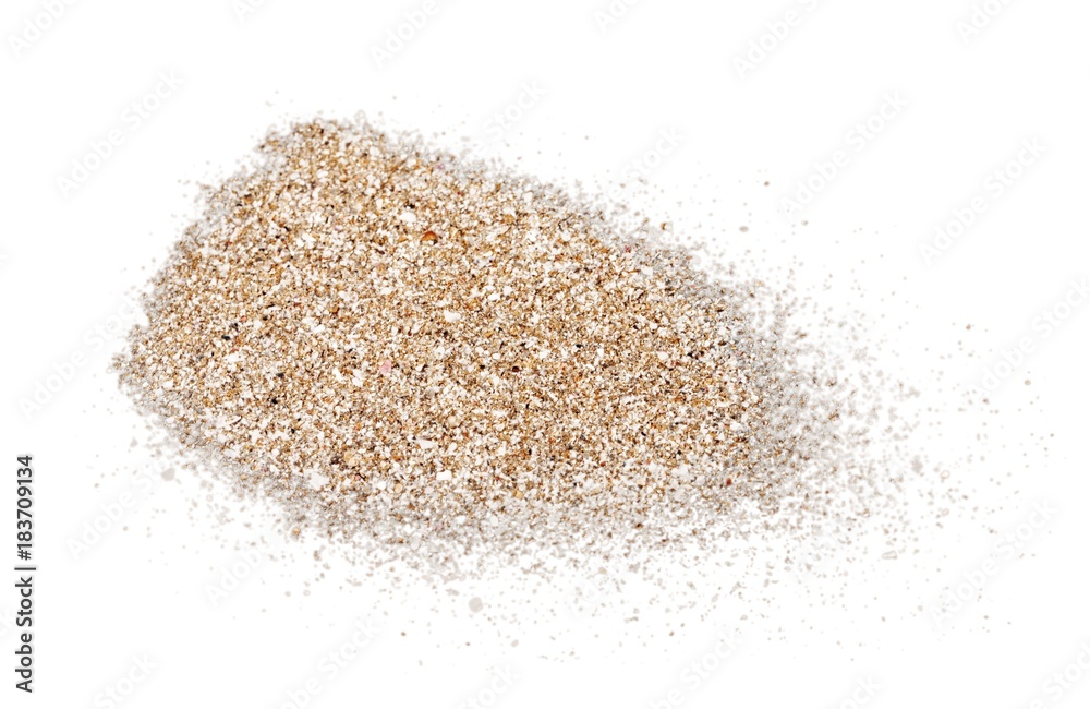 Pile of Desert Sand - Isolated Pile of Desert Sand - Isolated