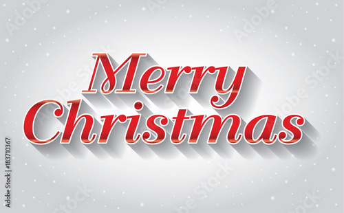 vector illustration of Merry christmas
