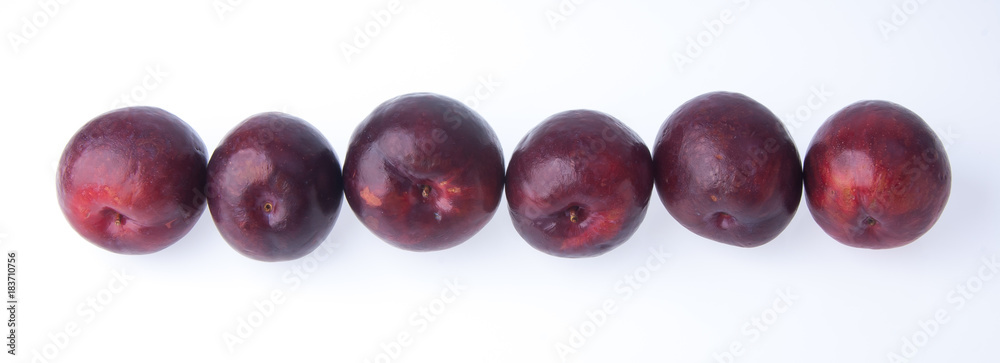 Plum. Ripe plum fruit on background Plum. Ripe plum fruit on background