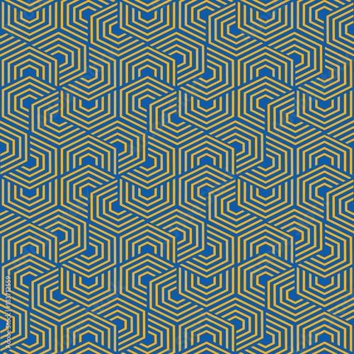 Seamless geometric pattern