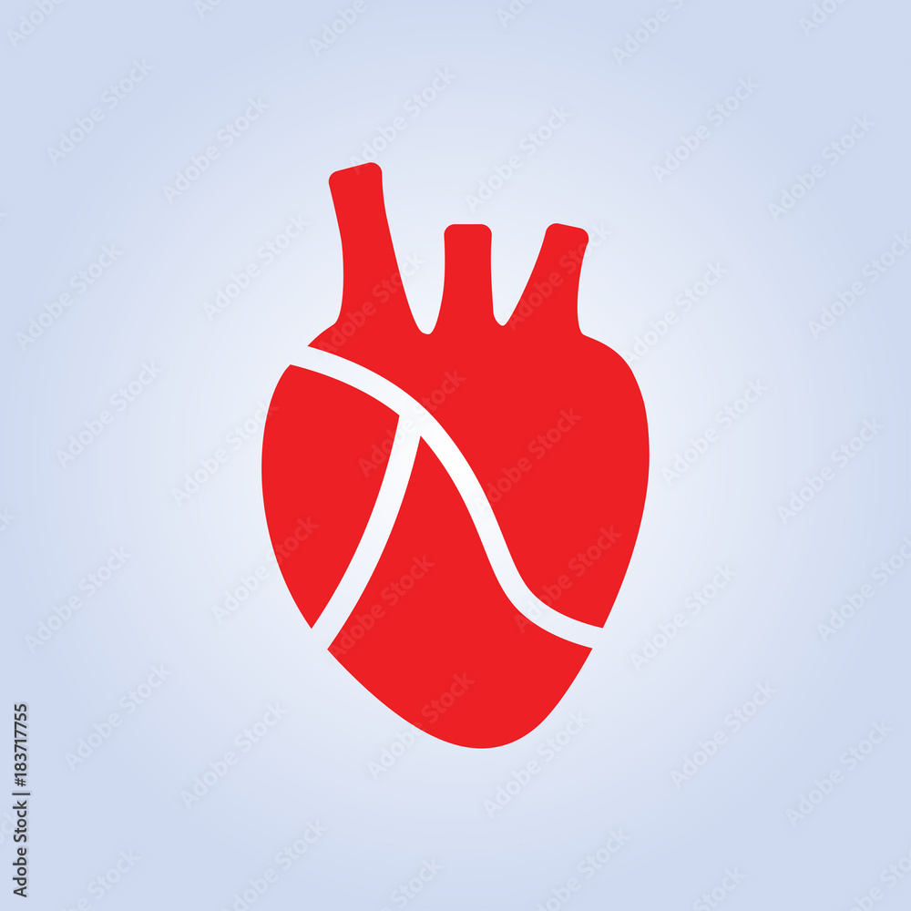 Heart medical icon. Heart medical icon.