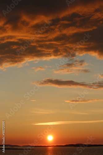 Norwegen, Norway, Sonnenuntergang, Sunset © insidenorway