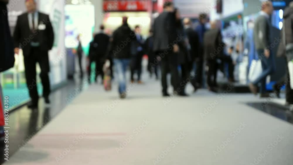 Messe Publikum, Menschen in Bewegung