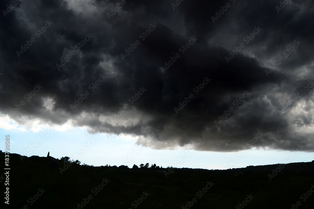 Background with dramatic clouds Background with dramatic clouds