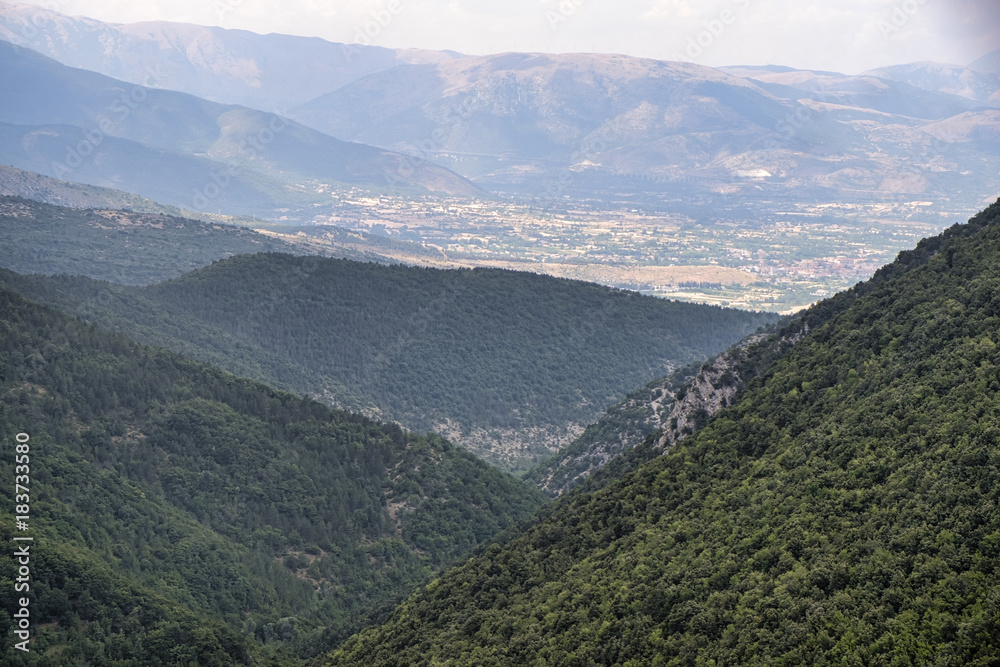 Fototapeta premium Mountain landscape of Maiella (Abruzzi)
