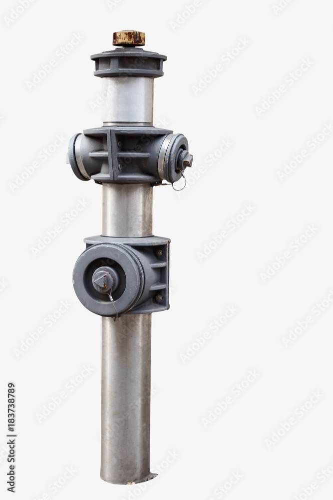 powerful modern hydrant to extinguish a fire on the streets of Vienna powerful modern hydrant to extinguish a fire on the streets of Vienna