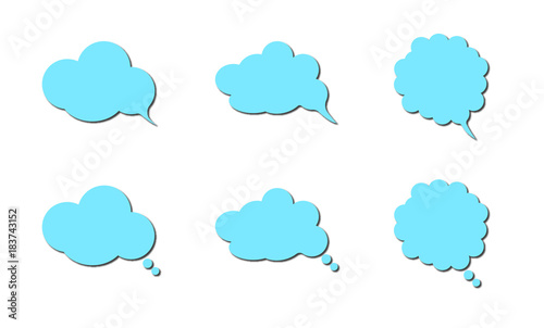 吹き出し（雲）