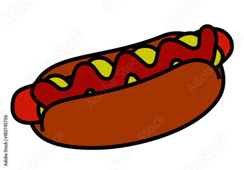 Simple hot dog