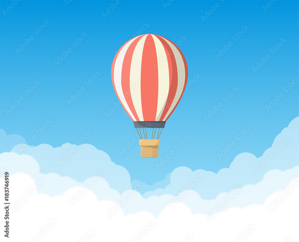 Fototapeta premium Air balloon in the sky