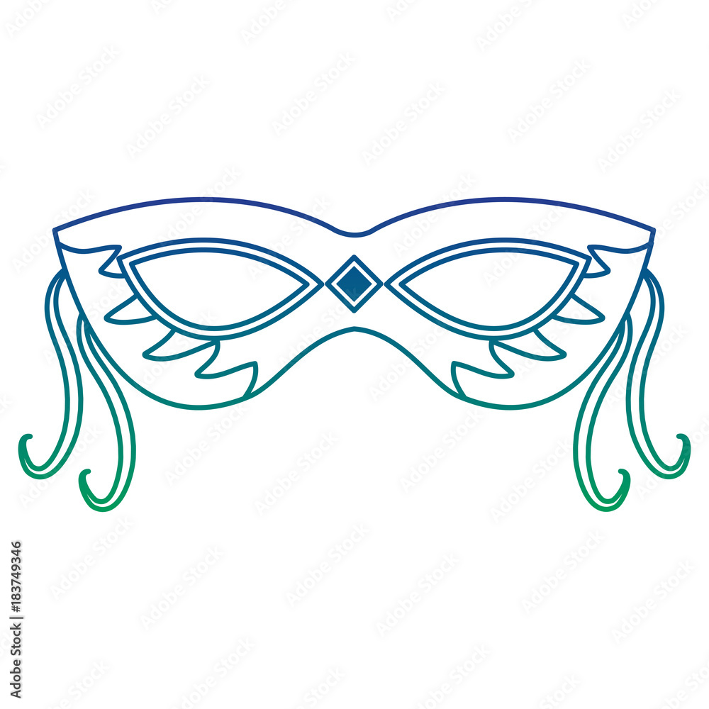 mask carnival for mardi gras party decoration vector illustration mask carnival for mardi gras party decoration vector illustration