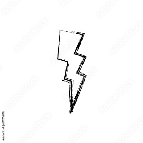 figure thunder weather patch style design