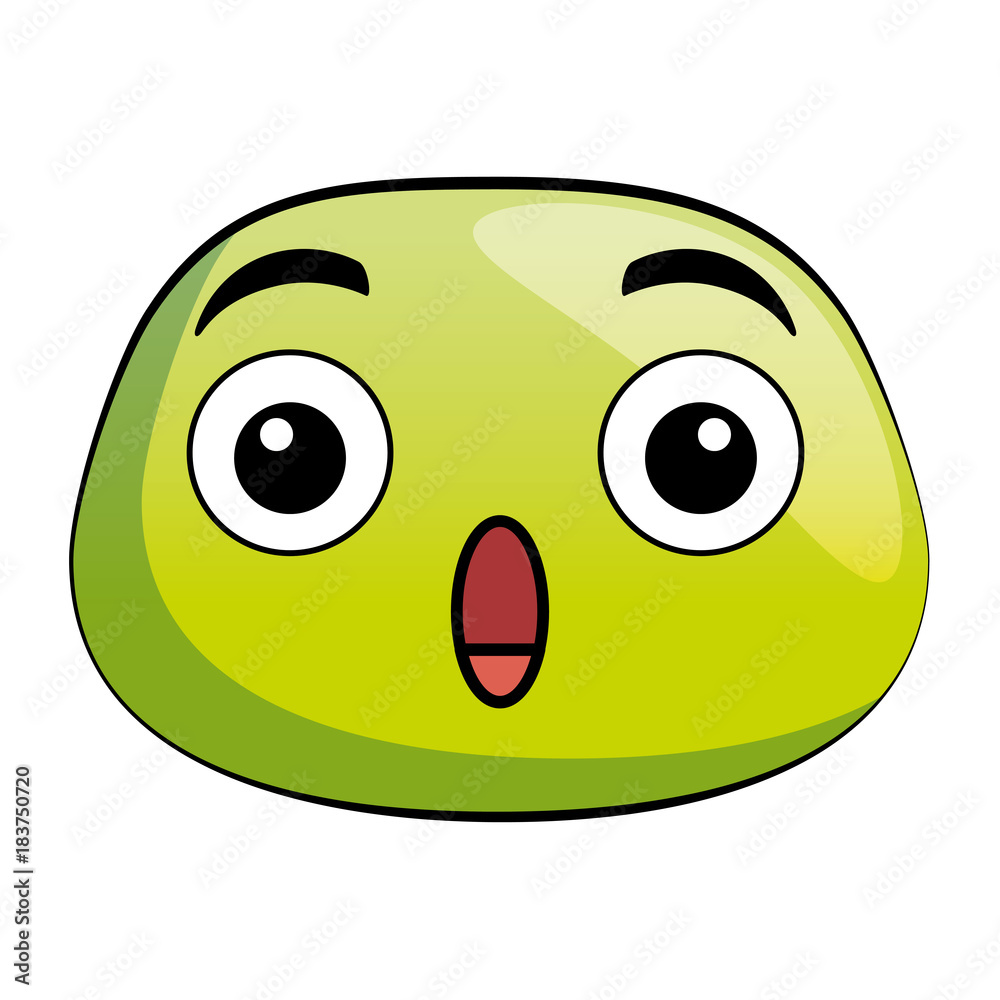 terrified emoji face icon vector illustration design terrified emoji face icon vector illustration design