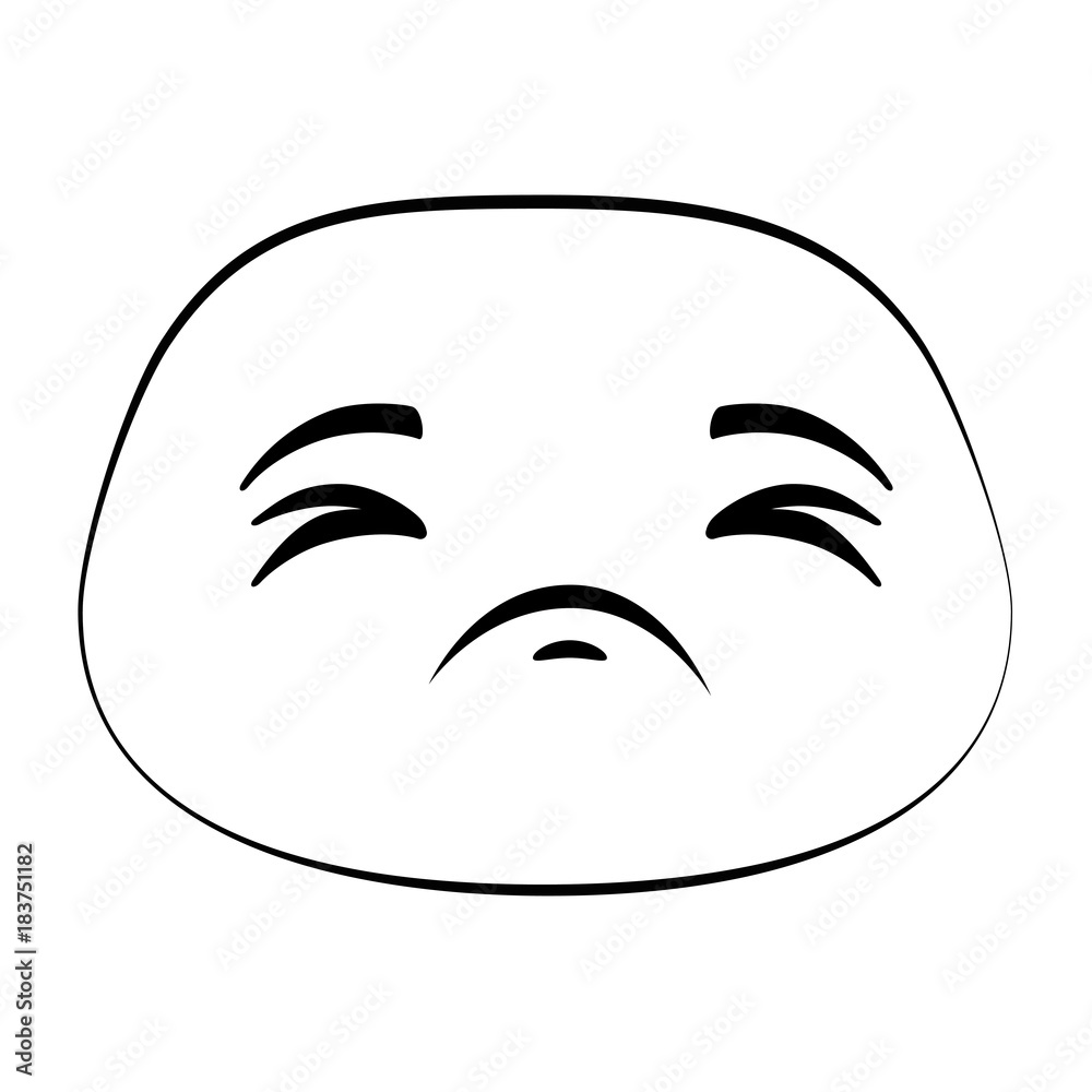 sad emoji face icon vector illustration design sad emoji face icon vector illustration design