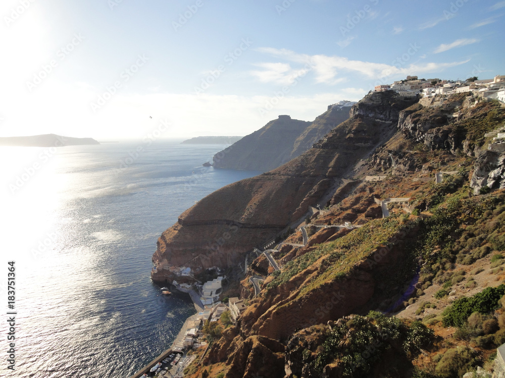 Caldera view from Santorini Oia