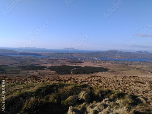 Panoramic View of western Kerry Ireland