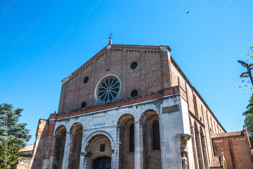 Padua, Northern Italy. Old buildings