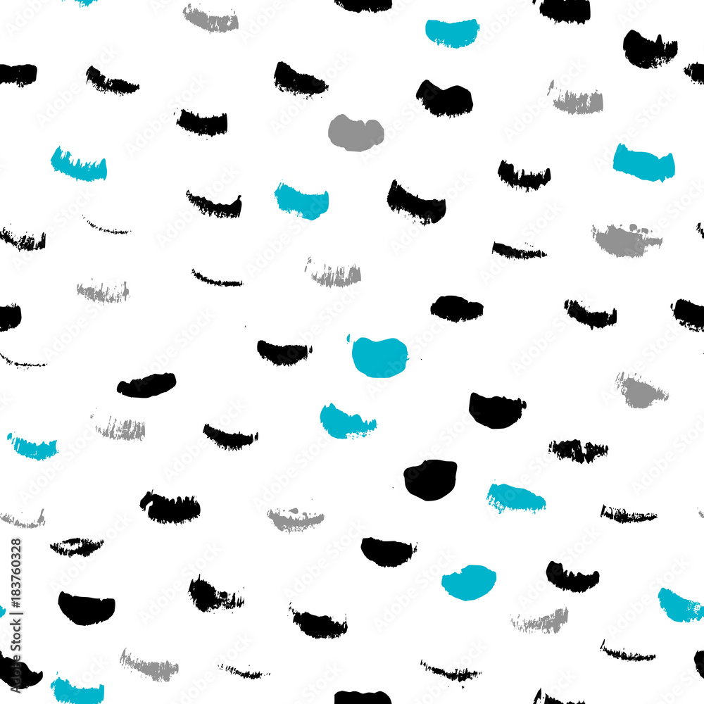 Fototapeta premium Vector minimalist hand drawn pattern 