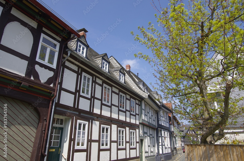 Fototapeta premium 世界遺産ゴスラーの街並み