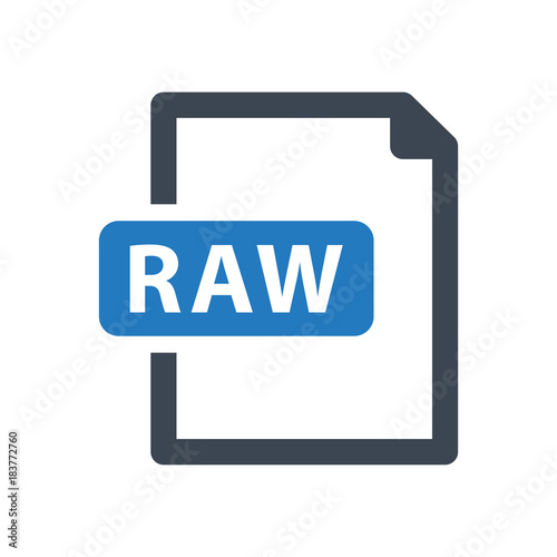 RAW File Icon