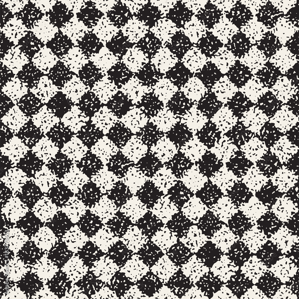 Abstract noisy textured geometric shapes background. Vector seamless grungy pattern. Abstract noisy textured geometric shapes background. Vector seamless grungy pattern.