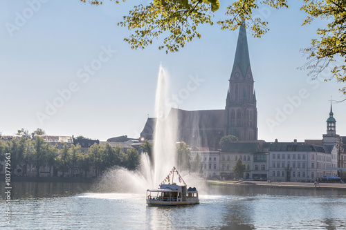 Am Pfaffenteich in Schwerin