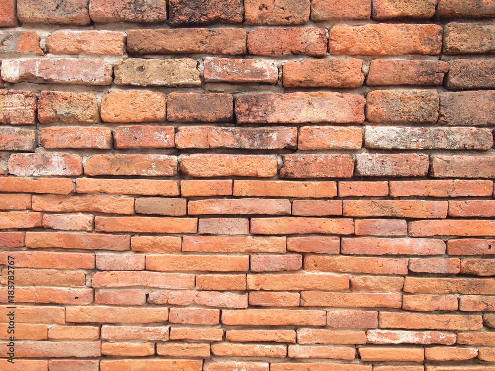Obraz premium Tło ściana z cegieł tekstura