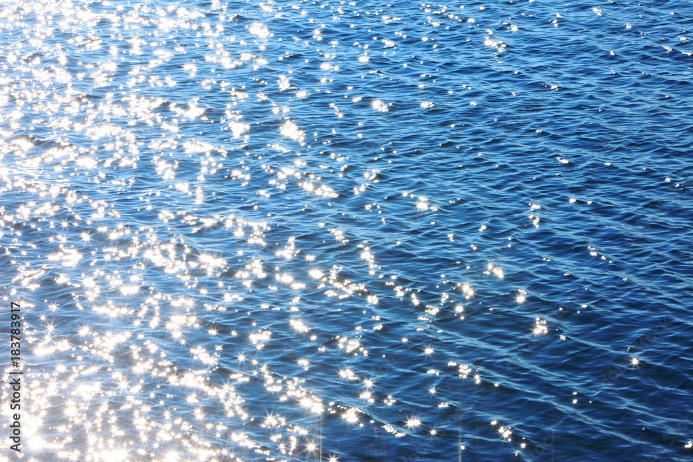 Sparkles on a Black Sea abstract background Sparkles on a Black Sea abstract background