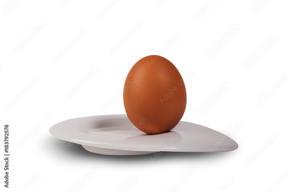yellow egg and white plate on a white yellow egg and white plate on a white