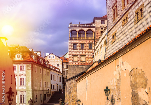 Prague is the capital of the Czech Republic, the European state. Historical sights.