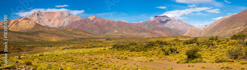 View of Andes mountains, Valle Hermoso © JackF