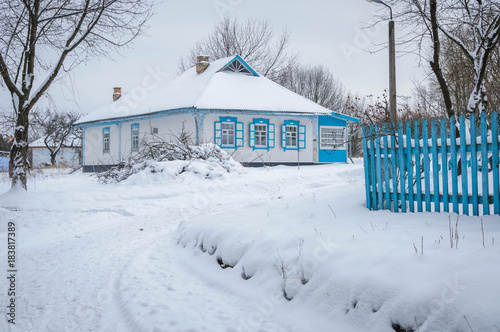 Ukrainian ethno house