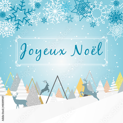 joyeux noël - merry christmas