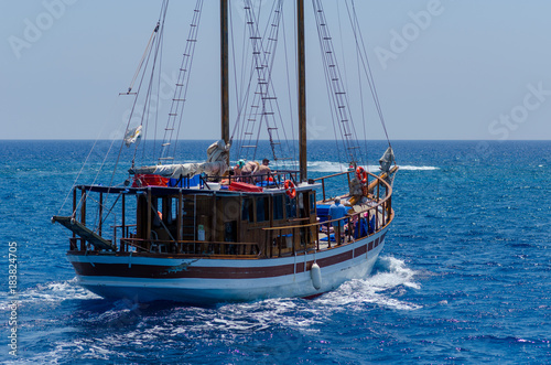 Cyprus, travel, vacation, sport, sea, boat, yacht, object, outside, travel, summer