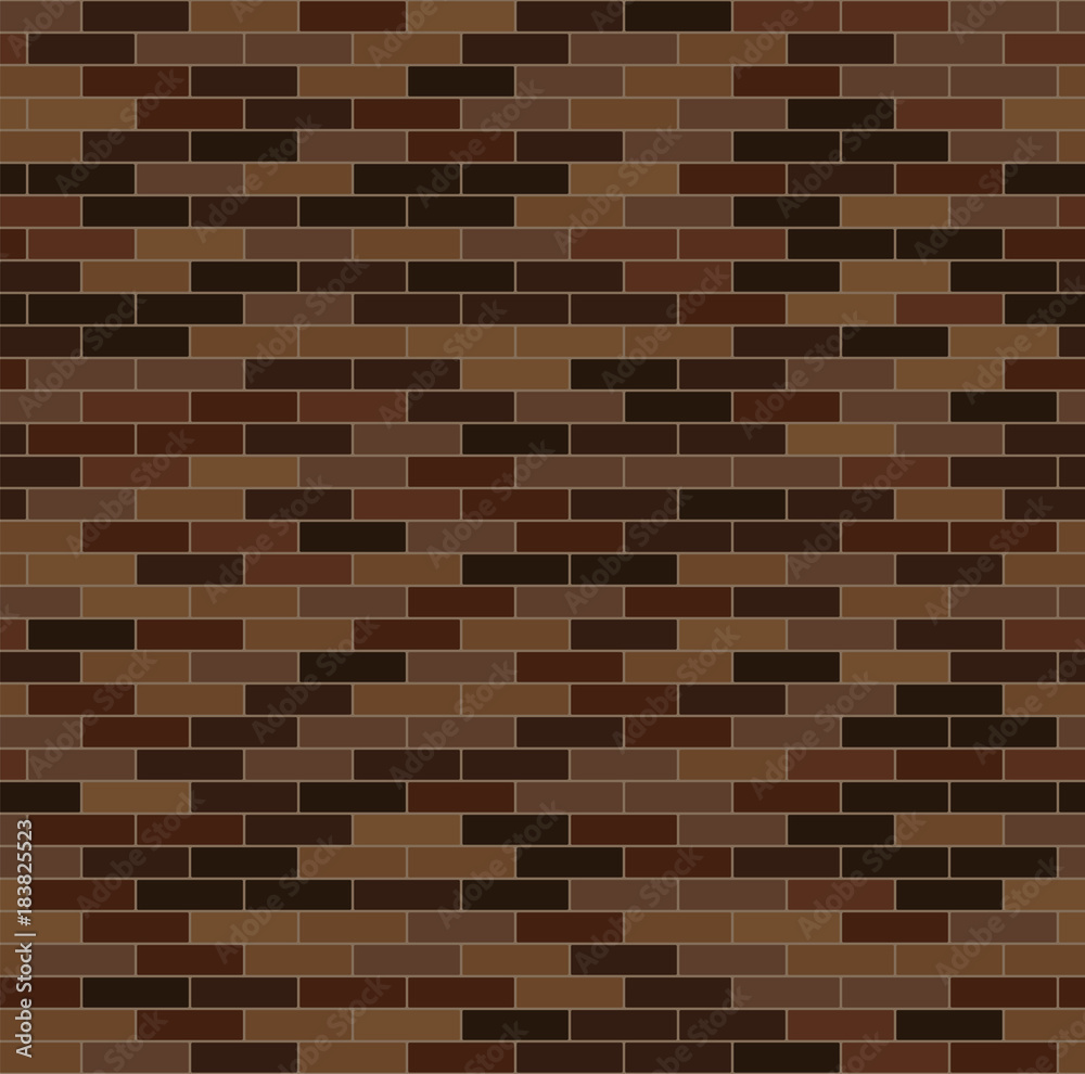 Decorative red and brown bricks wallpaper. Seamless pattern. Decorative red and brown bricks wallpaper. Seamless pattern.
