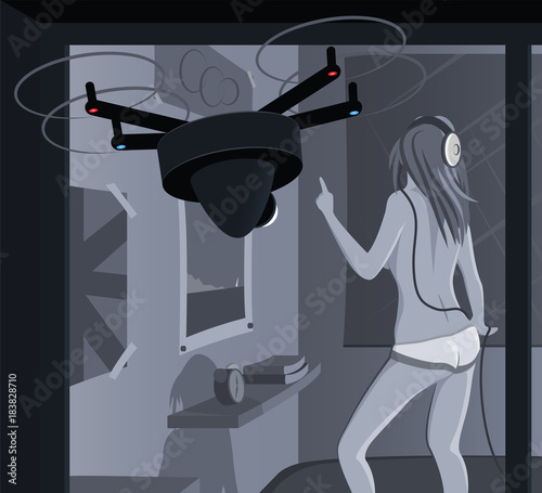 Drone Spying and Privacy