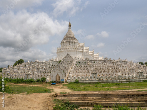 Canvas Print Mya Thein Tan Pagoda in Mingun