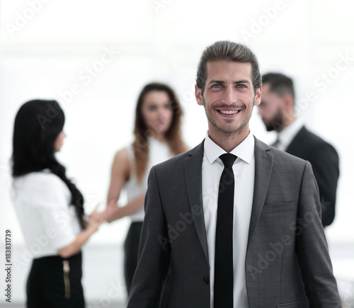 portrait of confident businessman