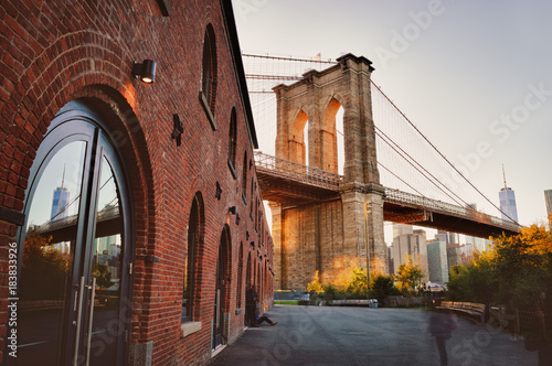 Brooklyn Bridge, NYC. photo