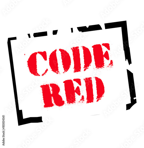 Code Red. Typographic stamp visualisation concept Original series.
