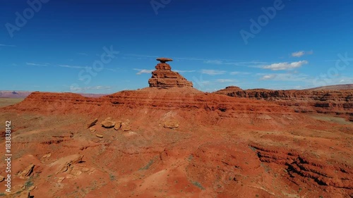 Mexican Hat Rock Formation. Utah. USA.
