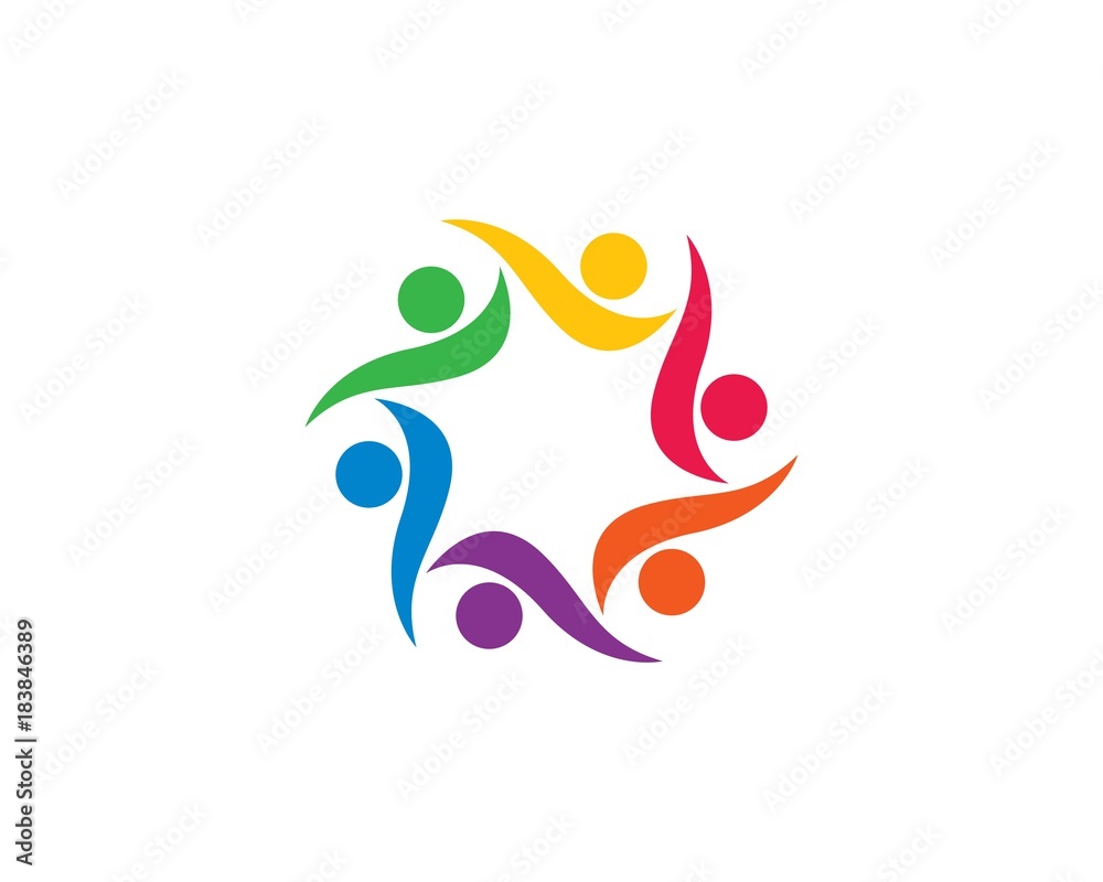 community care Logo template