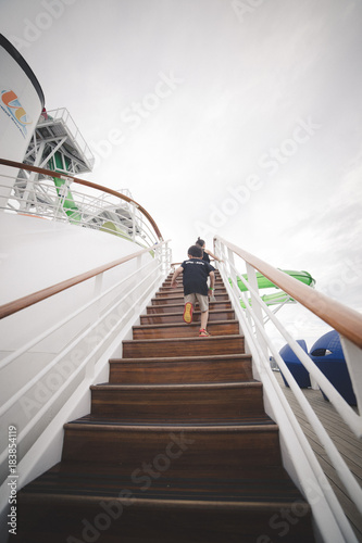 Cruise Ship Stairs