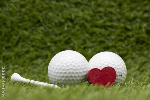 To golf with love