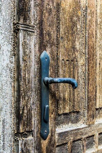 interesting old door handle
