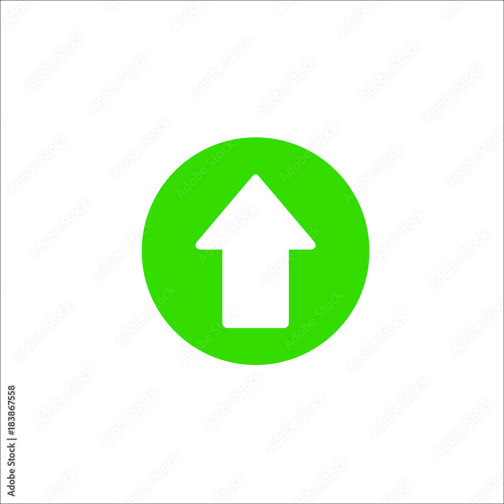 Up arrow sign. Vector Illustration Up arrow sign. Vector Illustration