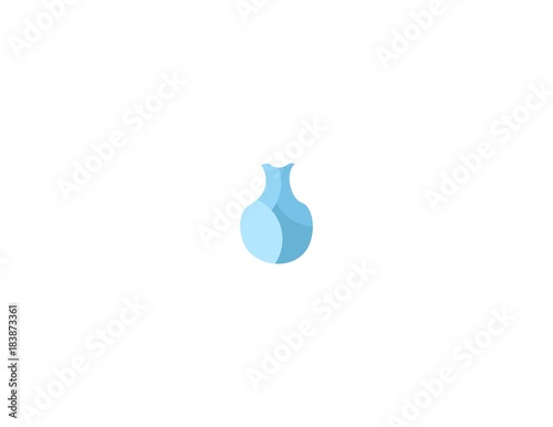 Vase Objective Interior Icon Business Logo
