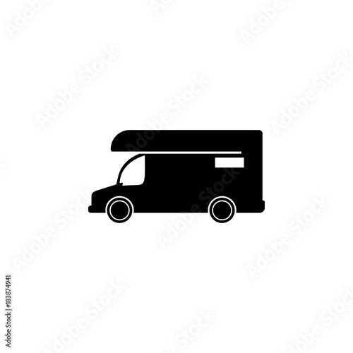 Caravan icon. Motor Home icon. Transport elements. Premium quality graphic design icon. Simple icon for websites, web design, mobile app, info graphics