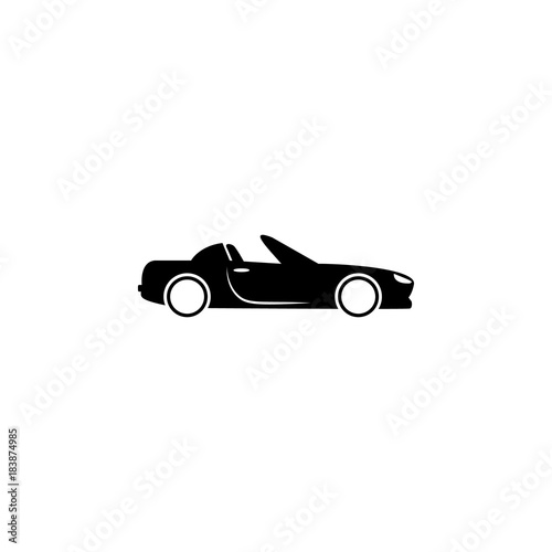 cabriolet car icon. Transport elements. Premium quality graphic design icon. Simple icon for websites, web design, mobile app, info graphics