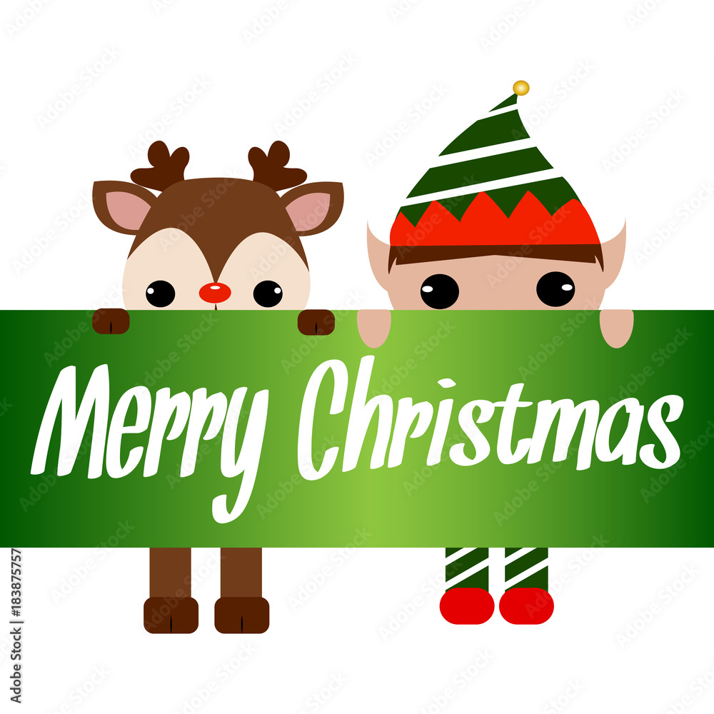 Fototapeta premium Merry Christmas background
